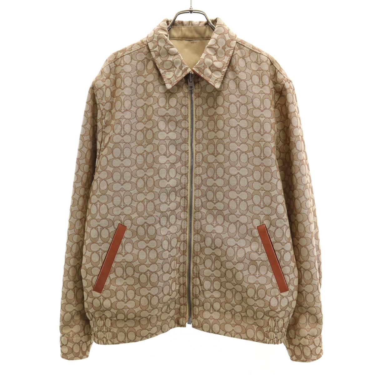 COACH Signature Heritage Reversible Jacket beige CS784 Men s Used
COACH Signature Heritage Reversible Jacket beige CS784 Men s Used
