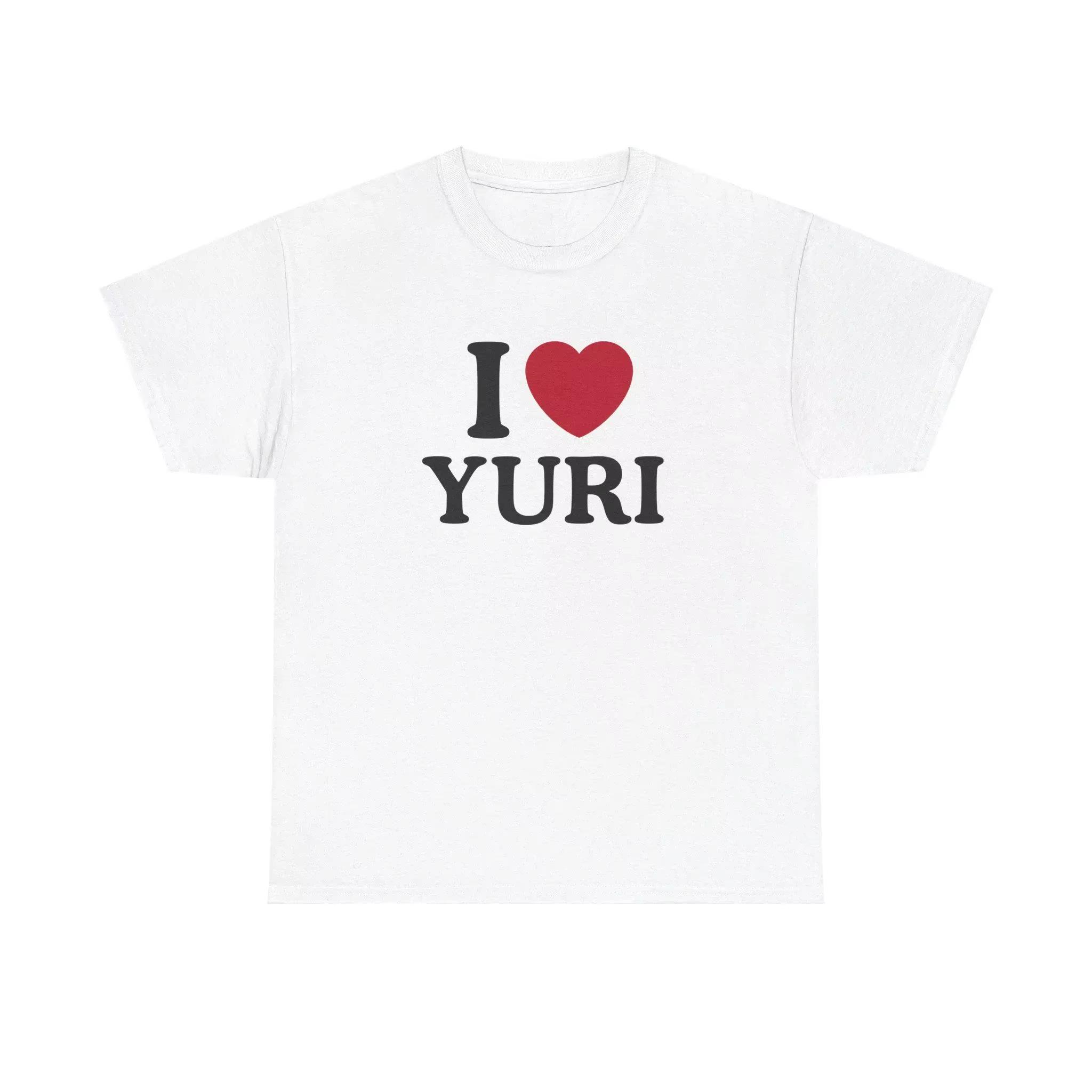 Retro I Love Yuri Shirt GL Graphic Tshirts for Fan Gift Highquality Unseix Sportswear Clothing Top 3XL
Retro I Love Yuri Shirt GL Graphic Tshirts for Fan Gift Highquality Unseix Sportswear Clothing Top 3XL