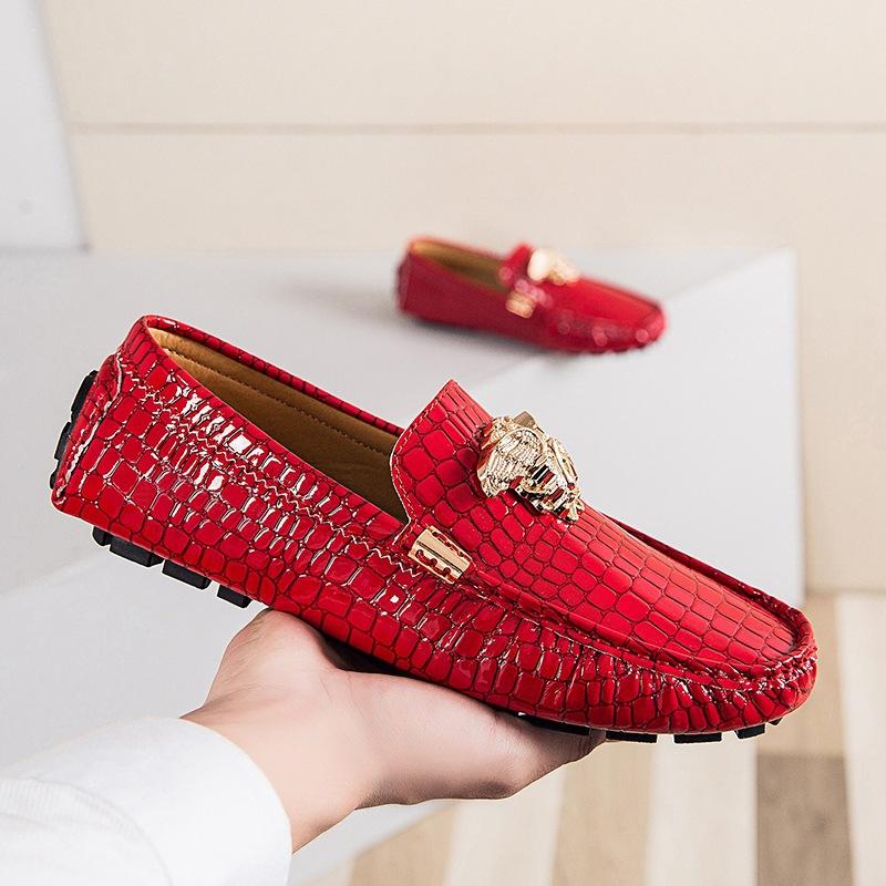2025 summer large size crocodile leather men s lightweight Doudou shoes trendy with European and American style casual men s shoes driving leather 36
2025 summer large size crocodile leather men s lightweight Doudou shoes trendy with European and American style casual men s shoes driving leather 36