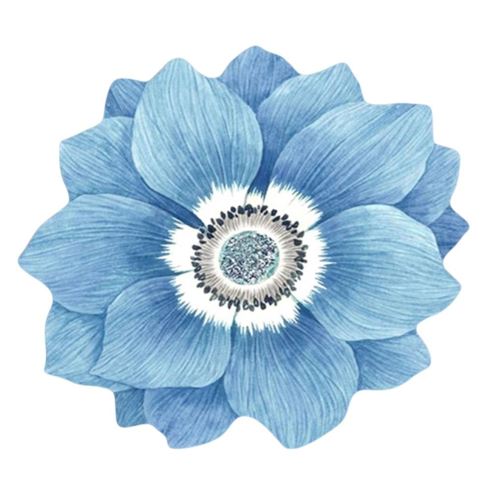 Pastoral Flower Carpet Special-shaped Door Gasket Baby Crawl Blanket Cloakroom Gray blue
Pastoral Flower Carpet Special-shaped Door Gasket Baby Crawl Blanket Cloakroom Gray blue