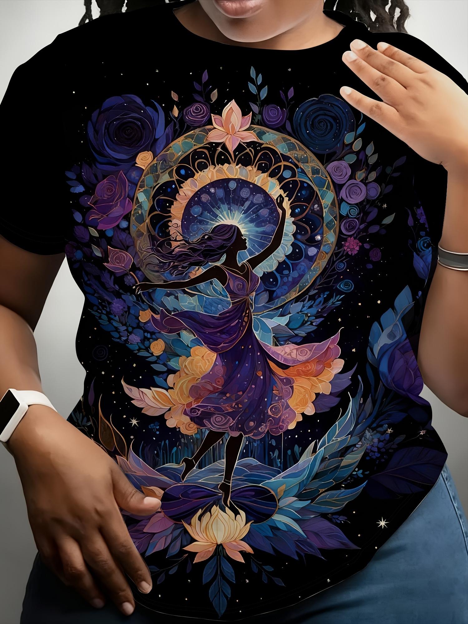 Short Sleeve T-Shirt Featuring Starry Night Flower Dance Elf Print. Fantasy Loose Round Neck Top. Women S Apparel. Women S Fashion. Women S. Women S D 3XL дубильна кора
Short Sleeve T-Shirt Featuring Starry Night Flower Dance Elf Print. Fantasy Loose Round Neck Top. Women S Apparel. Women S Fashion. Women S. Women S D 3XL дубильна кора