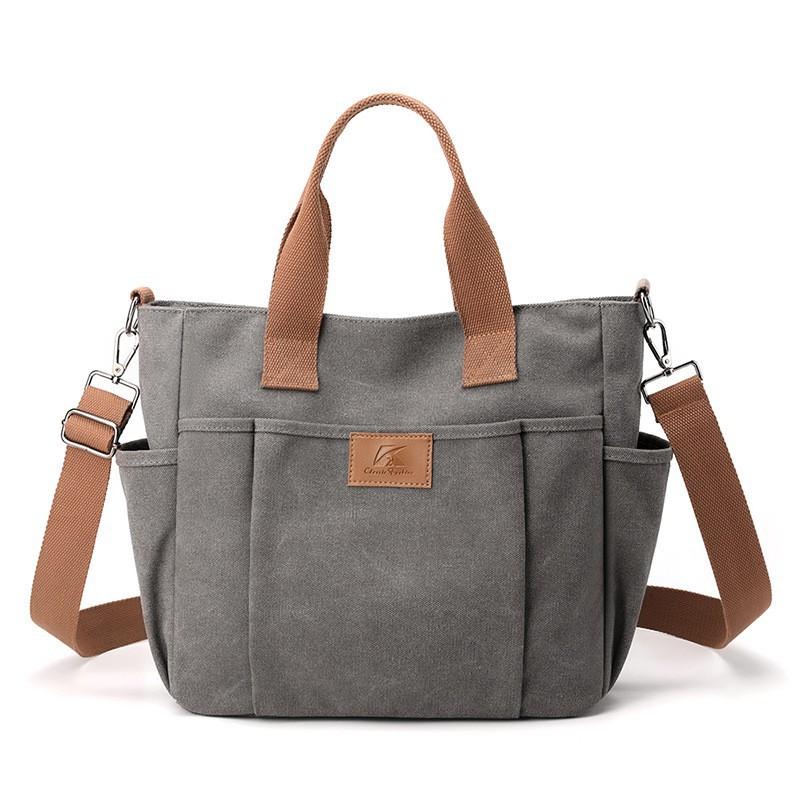 Single Shoulder Bag Women s Fashionable All-matching Simple Korean Large-capacity Portable Cross-body Canvas сірий
Single Shoulder Bag Women s Fashionable All-matching Simple Korean Large-capacity Portable Cross-body Canvas сірий