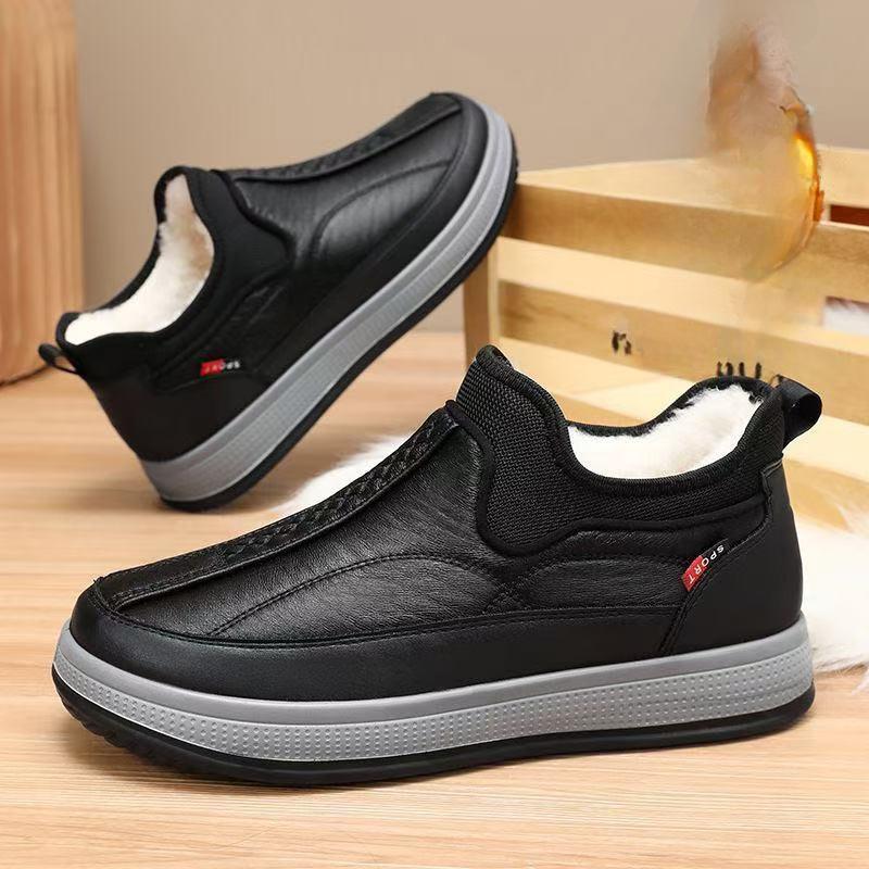 Зимняя повседневная хлопковая обувь с бархатом и овечьей шерстью Зимняя обувь Нескользящая 45 чёрный
Зимняя повседневная хлопковая обувь с бархатом и овечьей шерстью Зимняя обувь Нескользящая 45 чёрный