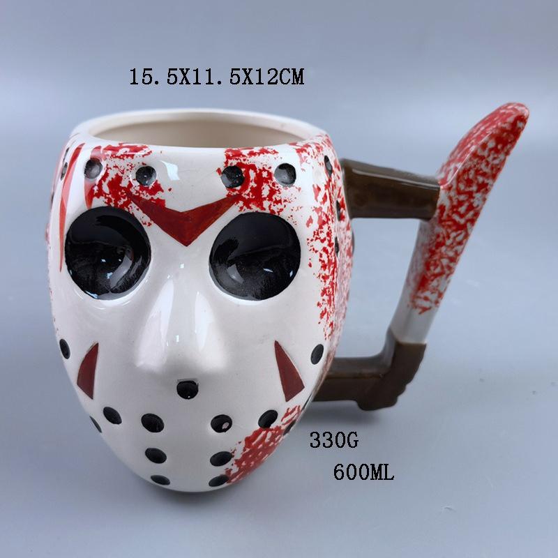 Halloween Horror Mug Scary Ghost Demon Ceramic Cup for Men Party 501-600ml
Halloween Horror Mug Scary Ghost Demon Ceramic Cup for Men Party 501-600ml