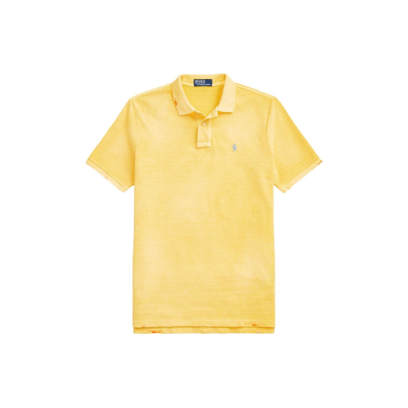 Polo Ralph Lauren Однотонная футболка поло с вышивкой маленькой пони, повседневная, с коротким рукавом, мужская, топы, желтая, MNPOKNI1N822767-700 M
Polo Ralph Lauren Однотонная футболка поло с вышивкой маленькой пони, повседневная, с коротким рукавом, мужская, топы, желтая, MNPOKNI1N822767-700 M