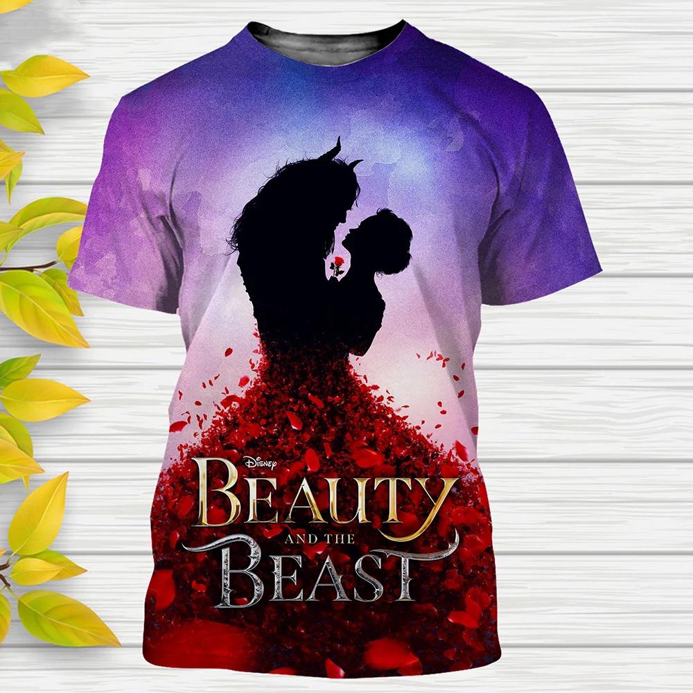 Summer Disney Beauty and The Beast Cartoon 3d T-Shirts Anime Streetwear Casual T Shirt Kids Tees Tops 110
Summer Disney Beauty and The Beast Cartoon 3d T-Shirts Anime Streetwear Casual T Shirt Kids Tees Tops 110