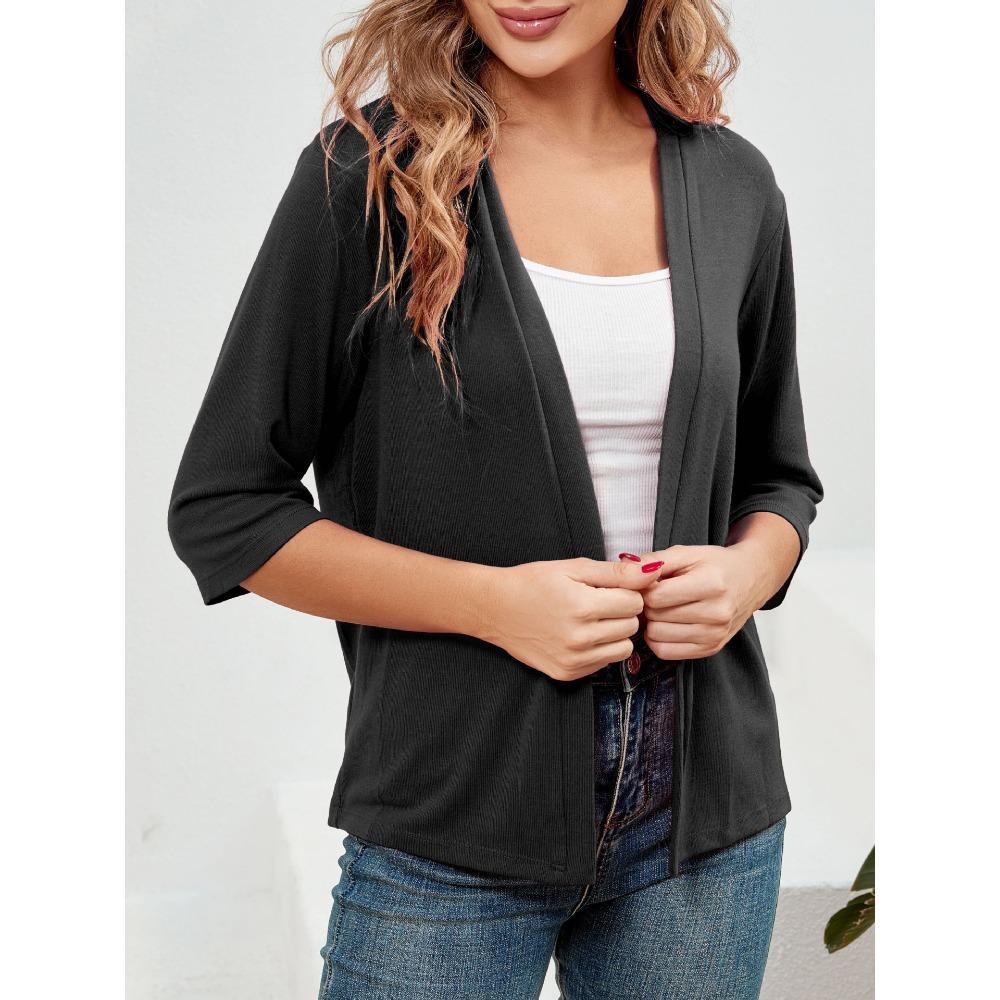 Новая элегантная летняя верхняя одежда, солнцезащитный топ с рукавами три четверти и вязаный кардиган S
Новая элегантная летняя верхняя одежда, солнцезащитный топ с рукавами три четверти и вязаный кардиган S