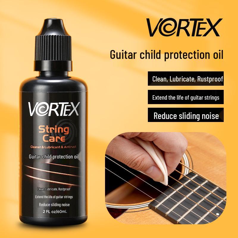 VORTEX 60ml Guitar String Oil - Cleans, Prevents Rust, and Maintains Uncoated Strings.
VORTEX 60ml Guitar String Oil - Cleans, Prevents Rust, and Maintains Uncoated Strings.