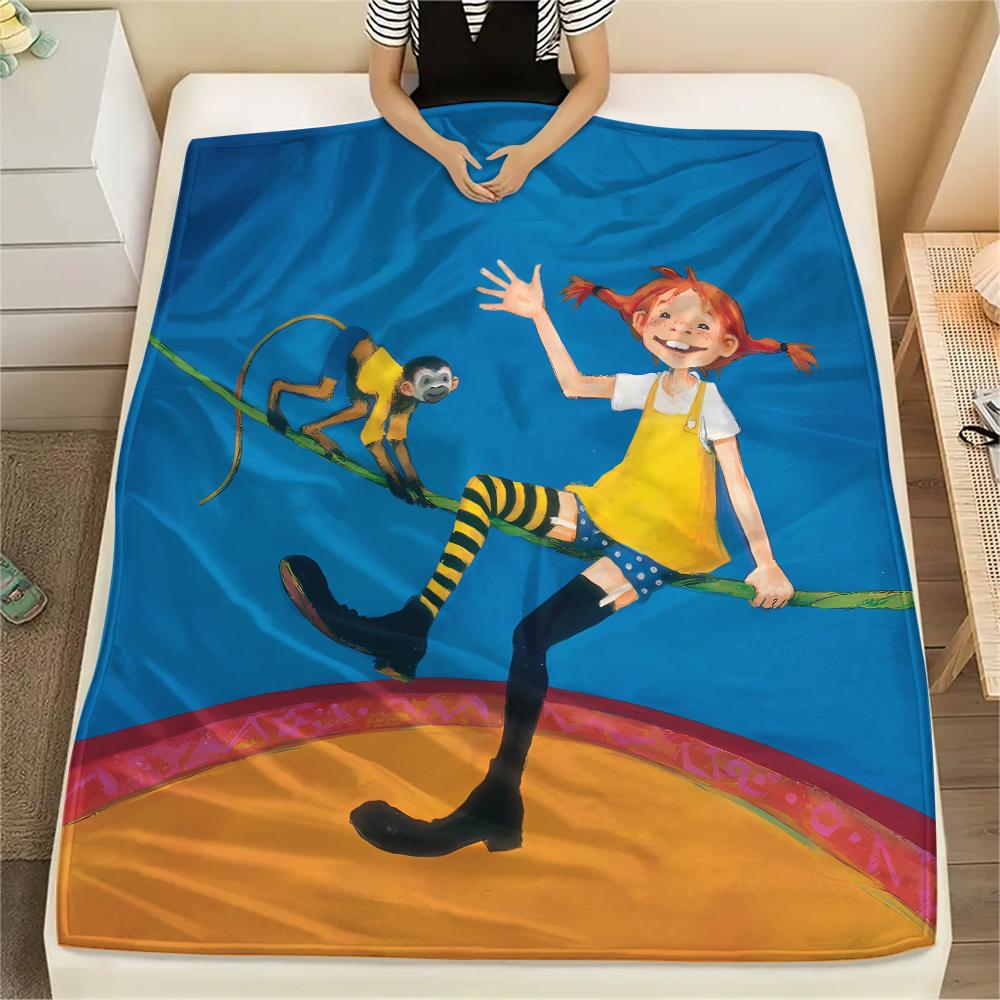 1PC Pippi Longstocking Print Flannel Blanket, High quality All Seasons, Home Decor, Warmth and Comfort, Perfect for Christmas Gifts 80cm x 120cm
1PC Pippi Longstocking Print Flannel Blanket, High quality All Seasons, Home Decor, Warmth and Comfort, Perfect for Christmas Gifts 80cm x 120cm