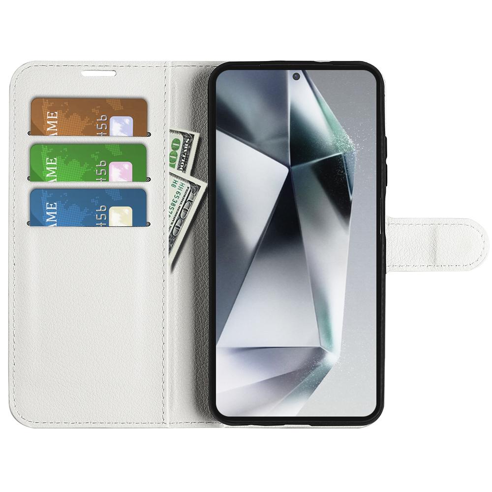 For Samsung Galaxy S25 Ultra Case Litchi Texture Shockproof Leather Wallet Phone Cover White
For Samsung Galaxy S25 Ultra Case Litchi Texture Shockproof Leather Wallet Phone Cover White