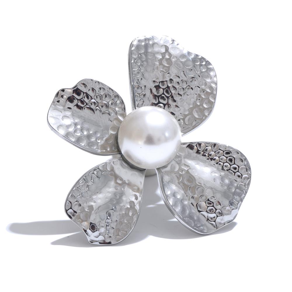 Yhpup Metal Flower Simulated Pearls Brooch Pin for Women Stainless Steel Clothing Accessories Popular Brooches Wholesale
Yhpup Metal Flower Simulated Pearls Brooch Pin for Women Stainless Steel Clothing Accessories Popular Brooches Wholesale