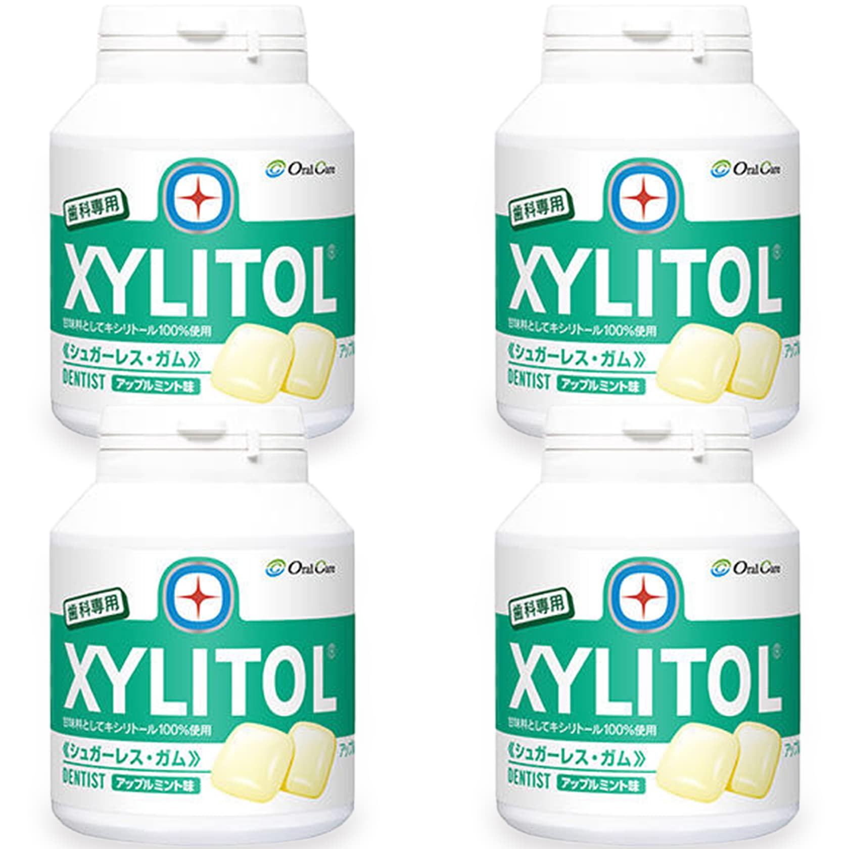 Жевательная резинка Lotte Xylitol для стоматологического использования, бутылочный тип, 90 таблеток x 4 бутылки, вкус яблочной мяты
Жевательная резинка Lotte Xylitol для стоматологического использования, бутылочный тип, 90 таблеток x 4 бутылки, вкус яблочной мяты