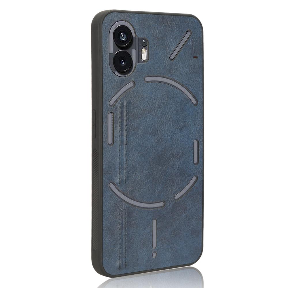 For Nothing Phone (2) Phone Cover Stitching Line PU Leather Coated PC+TPU Drop-proof Case Blue
For Nothing Phone (2) Phone Cover Stitching Line PU Leather Coated PC+TPU Drop-proof Case Blue