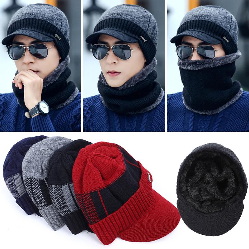 Мужская и женская зимняя шапка с козырьком, вязаная шапка с полями, модная теплая шапка с флисовой подкладкой
Мужская и женская зимняя шапка с козырьком, вязаная шапка с полями, модная теплая шапка с флисовой подкладкой