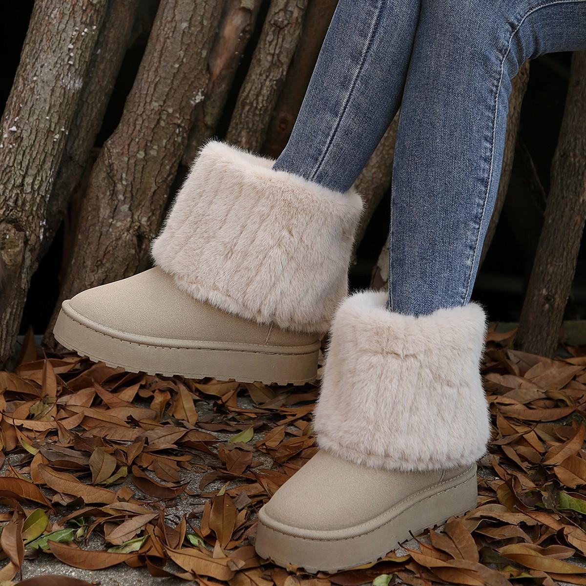 Зимние модные женские ботинки для снега 2024 года с круглым носком, теплые, утолщенные, плюшевые, на толстой подошве, повседневные, удобные 42
Зимние модные женские ботинки для снега 2024 года с круглым носком, теплые, утолщенные, плюшевые, на толстой подошве, повседневные, удобные 42