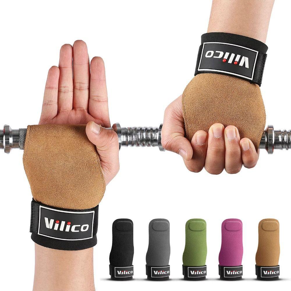 1 Pair Adjustable Cowhide Gym Gloves Wear-resistant Weightlifting Wrist Wraps Weightlifting чорний
1 Pair Adjustable Cowhide Gym Gloves Wear-resistant Weightlifting Wrist Wraps Weightlifting чорний