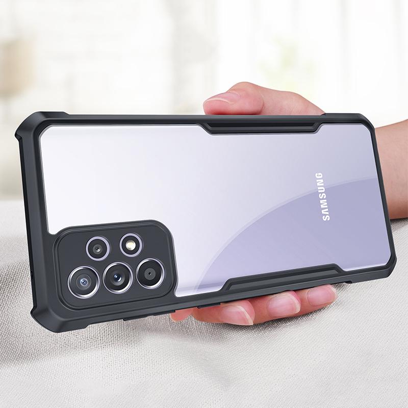 XUNDD for Samsung Galaxy A52 4G/5G/A52s 5G Shock Absorption Phone Cover Acrylic+TPU Protective Cell Phone Case with Airbag Design A
XUNDD for Samsung Galaxy A52 4G/5G/A52s 5G Shock Absorption Phone Cover Acrylic+TPU Protective Cell Phone Case with Airbag Design A