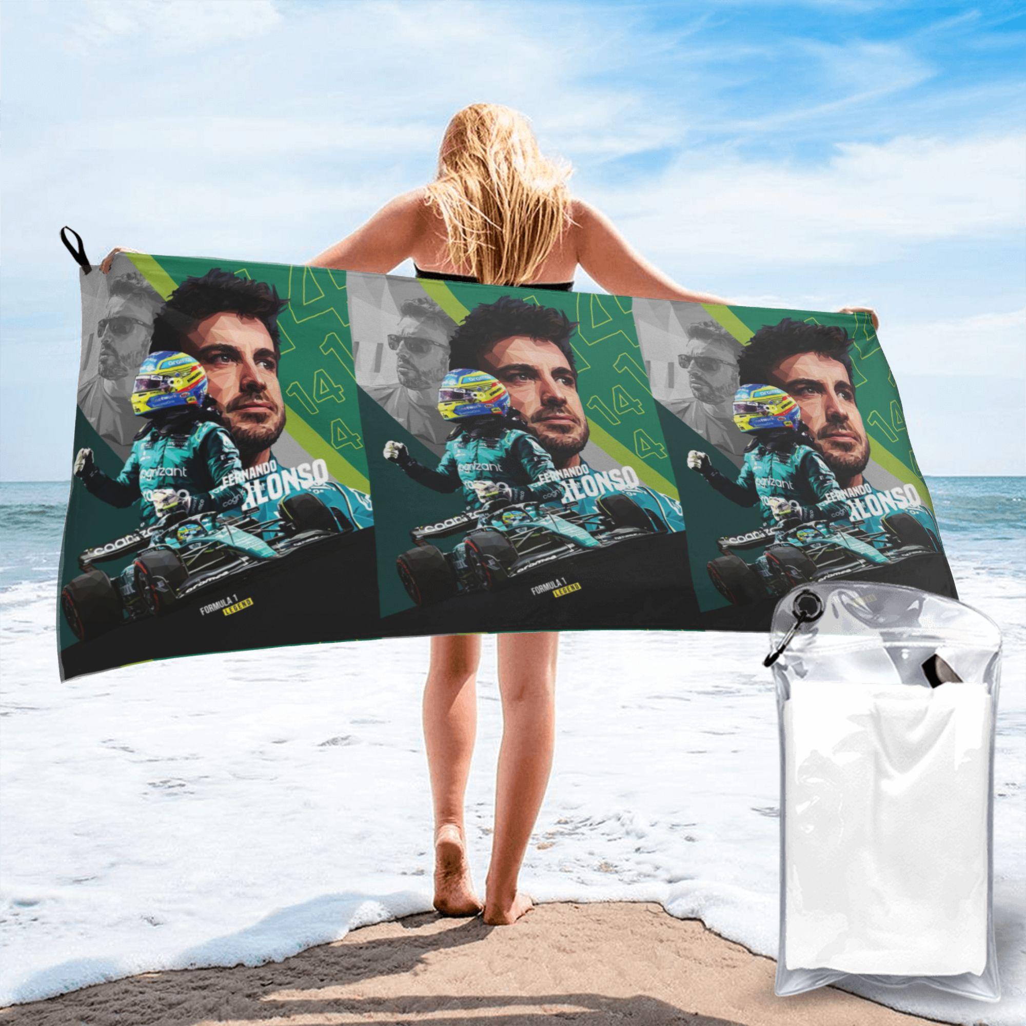 Fernando Alonso Beach Towel Soft Microfiber Quick Dry Absorbent Quick Towels For Bath W40*H60(CM)
Fernando Alonso Beach Towel Soft Microfiber Quick Dry Absorbent Quick Towels For Bath W40*H60(CM)