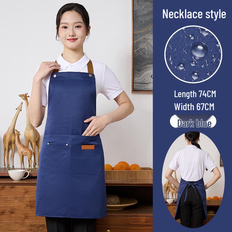 Водостойкий Дышащий Женский Кухонный Фартук с Вышитым Логотипом - Стиль Четыре Сезона
Водостойкий Дышащий Женский Кухонный Фартук с Вышитым Логотипом - Стиль Четыре Сезона