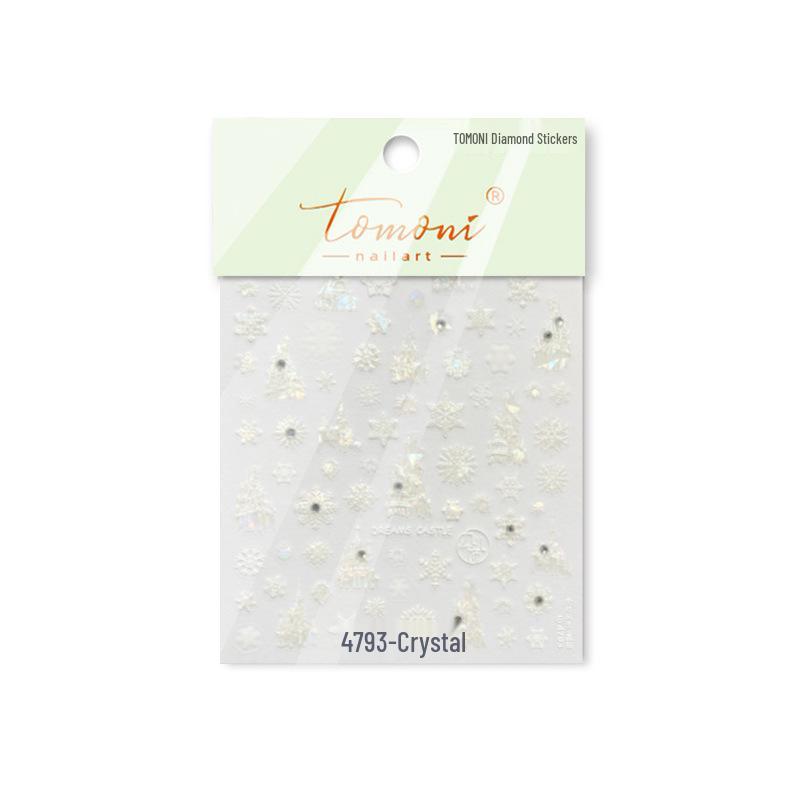 Tomoni Crystal Diamond Nail Stickers - Dreamy Castle Children s Mix, Trendy Nail Art
Tomoni Crystal Diamond Nail Stickers - Dreamy Castle Children s Mix, Trendy Nail Art