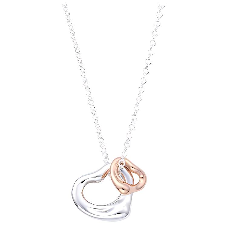 Tiffany & Co. Elsa Peretti® 18K Double Heart Necklace Women necklace 60991588 Box
Tiffany & Co. Elsa Peretti® 18K Double Heart Necklace Women necklace 60991588 Box