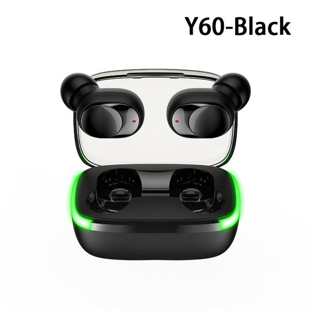 Y60 TWS Bluetooth 5.1 Earphone Wireless Headphones LED Display Earpod Sports Earbuds Gaming Headsets with Mic for All Smartphone
Y60 TWS Bluetooth 5.1 Earphone Wireless Headphones LED Display Earpod Sports Earbuds Gaming Headsets with Mic for All Smartphone