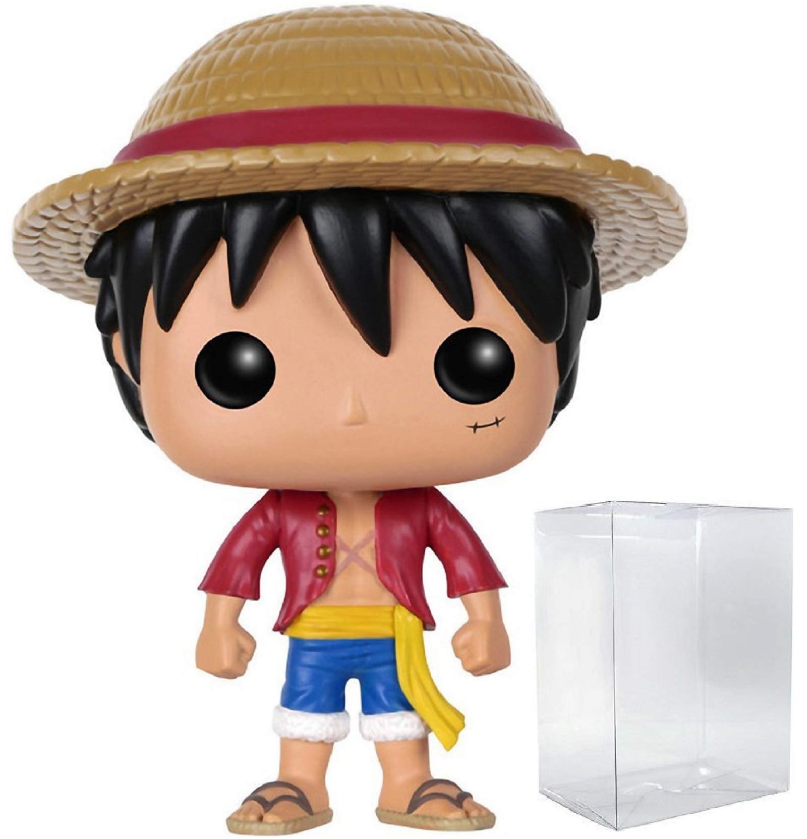 Funko Pop One Piece Monkey Luffy Vinyl Figure with Pop BOX PROTECTOR Anime - D. (Bundled CASE)
Funko Pop One Piece Monkey Luffy Vinyl Figure with Pop BOX PROTECTOR Anime - D. (Bundled CASE)