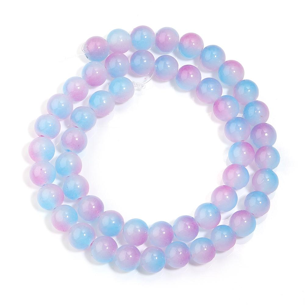 45pcs/lot 8mm Colorful Round Glass Beads Double Color Loose Spacer Beads For Jewelry Making DIY Bracelet Necklace Accessories
45pcs/lot 8mm Colorful Round Glass Beads Double Color Loose Spacer Beads For Jewelry Making DIY Bracelet Necklace Accessories