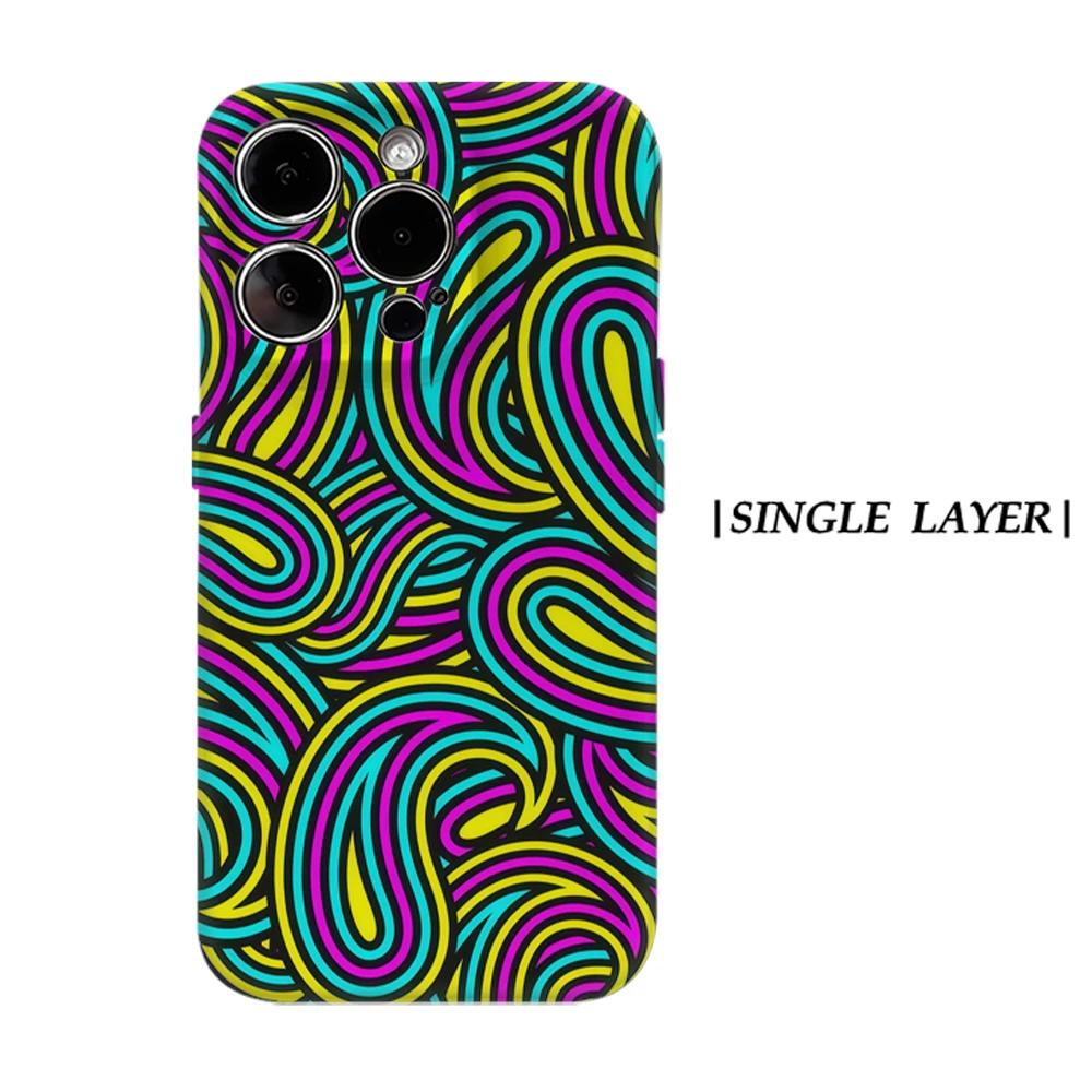 Neon Paisley Phone Case for IPhone 17 16 15 14 13 Pro Max Plus for Magnetic Single Double-layer Tough Case For iPhone XR
Neon Paisley Phone Case for IPhone 17 16 15 14 13 Pro Max Plus for Magnetic Single Double-layer Tough Case For iPhone XR