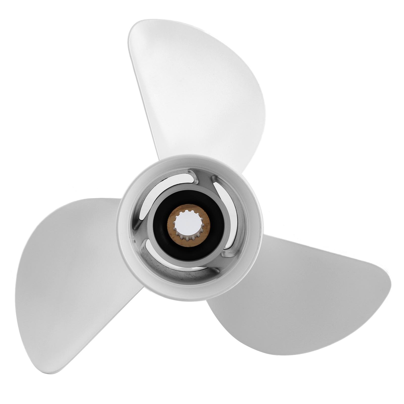 13x19 Outboard Propeller High Thrust 3 Blades 15 Tooth 6E5‑45941‑00‑00 Fit for Yamaha 50‑130HP Engine 3 Blades Propeller
13x19 Outboard Propeller High Thrust 3 Blades 15 Tooth 6E5‑45941‑00‑00 Fit for Yamaha 50‑130HP Engine 3 Blades Propeller