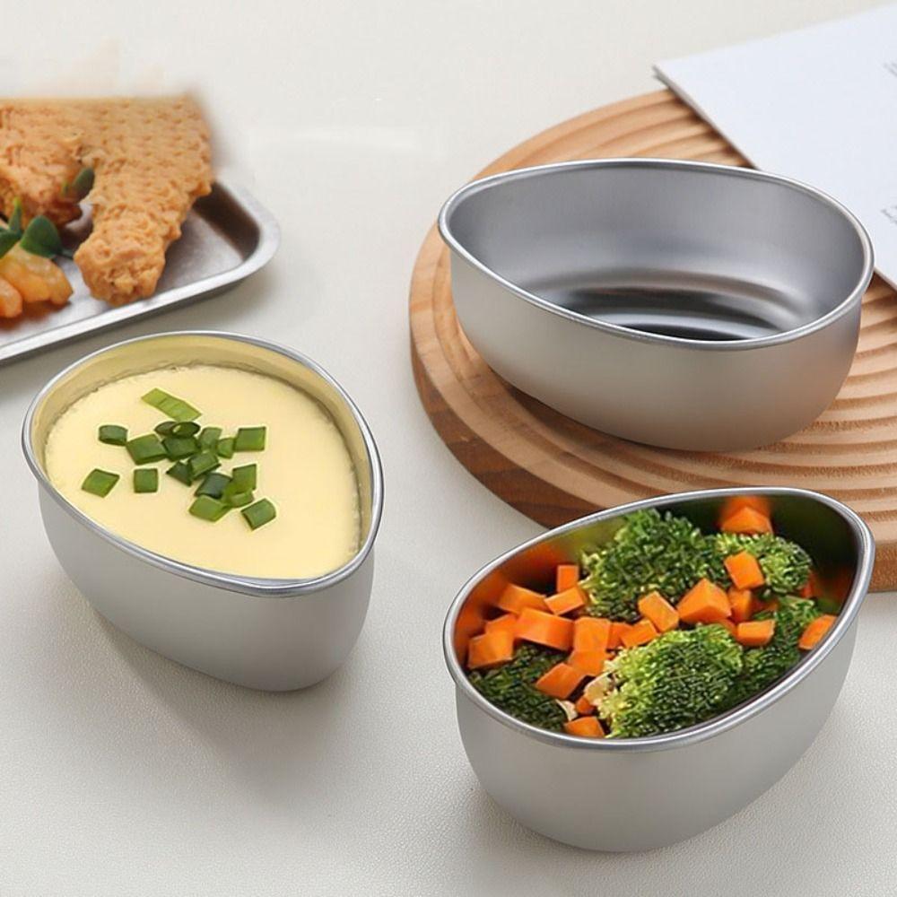 6pcs Water Drop Shape Steamed Egg Bowl Stainless Steel Steaming Grid Food Steaming Bowl Fruit No Lid
6pcs Water Drop Shape Steamed Egg Bowl Stainless Steel Steaming Grid Food Steaming Bowl Fruit No Lid