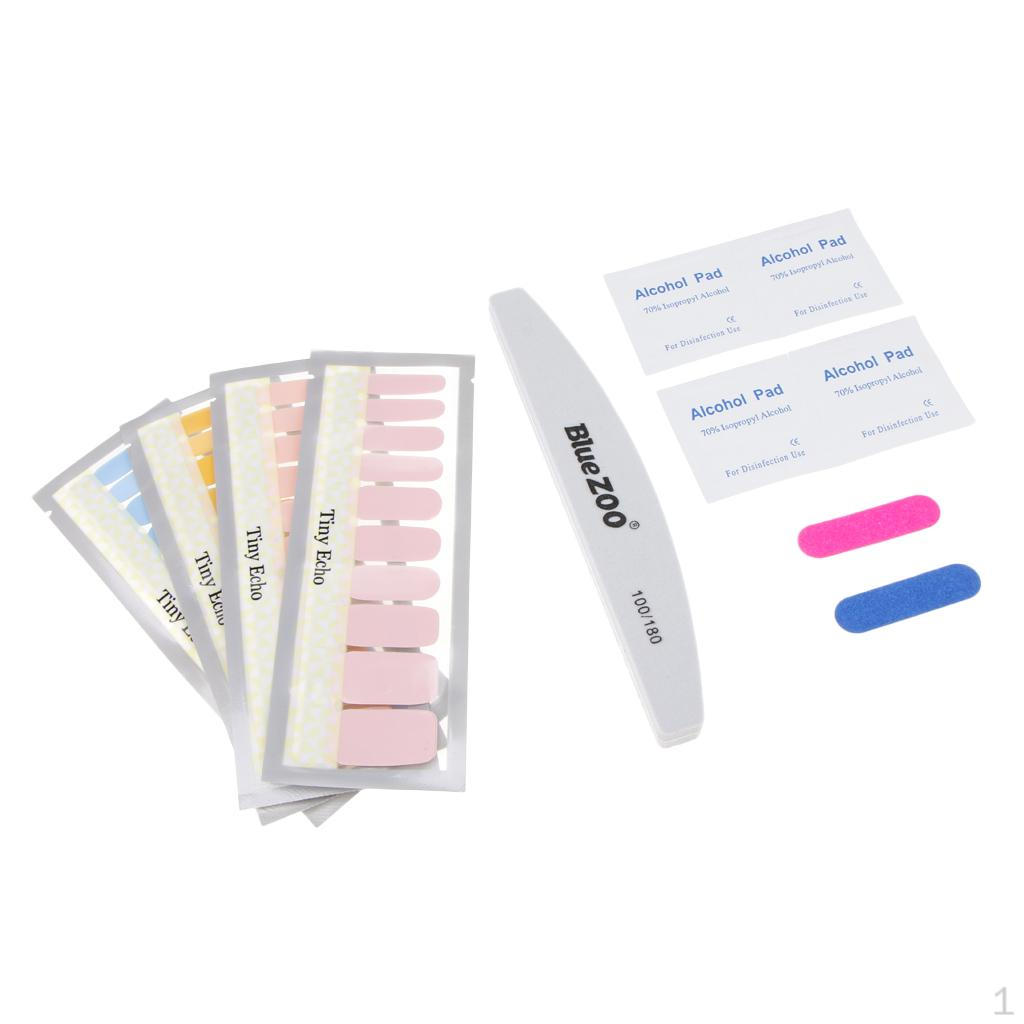 20pc Solid Full Cover Decoration Sticker Nail Wraps Buffer Set #F
20pc Solid Full Cover Decoration Sticker Nail Wraps Buffer Set #F