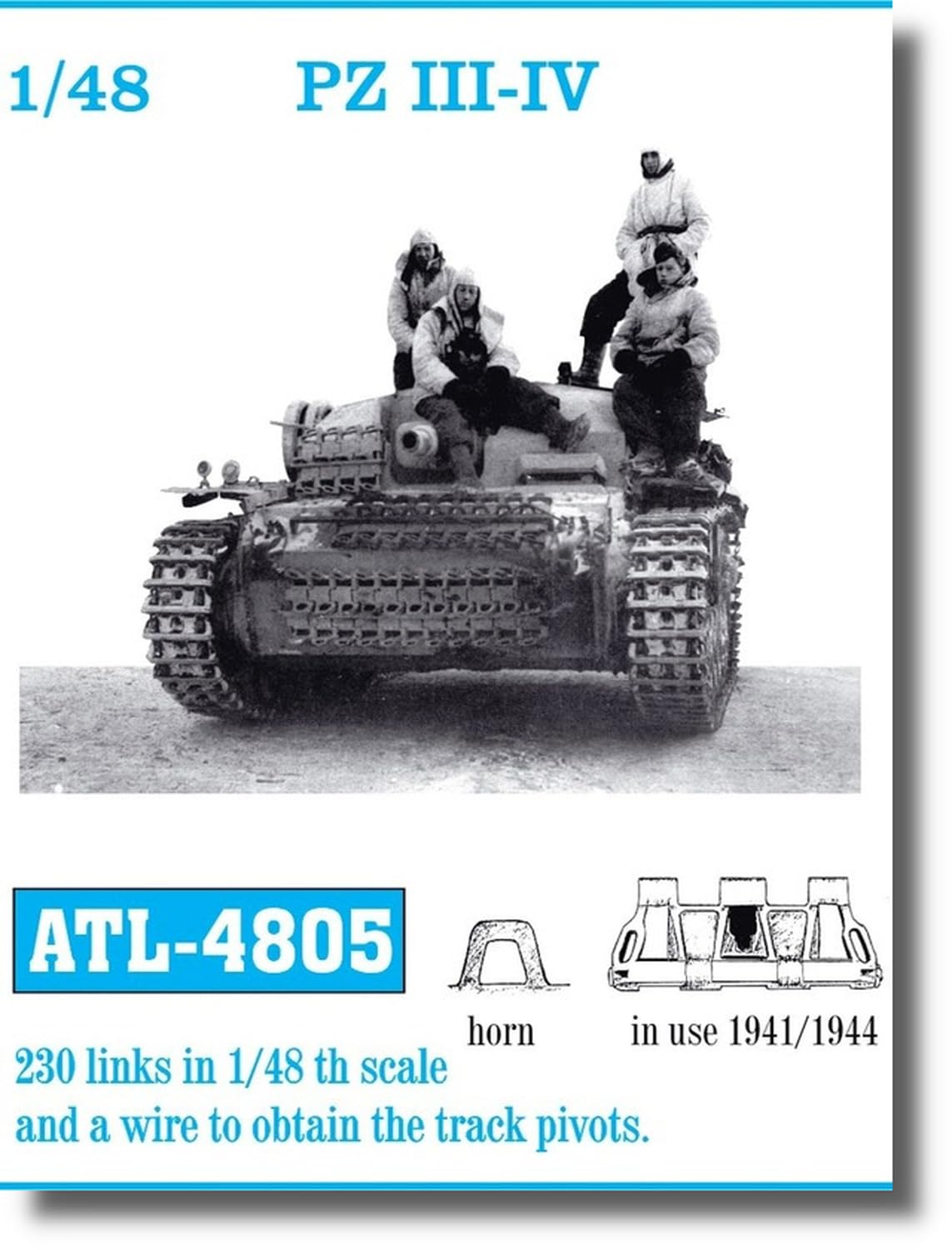 Friul Model Metal Movable Track Series German Panzer Tank Track Пластиковые детали для модели 1/48 3/4 1941-1944 ATL-4805
Friul Model Metal Movable Track Series German Panzer Tank Track Пластиковые детали для модели 1/48 3/4 1941-1944 ATL-4805