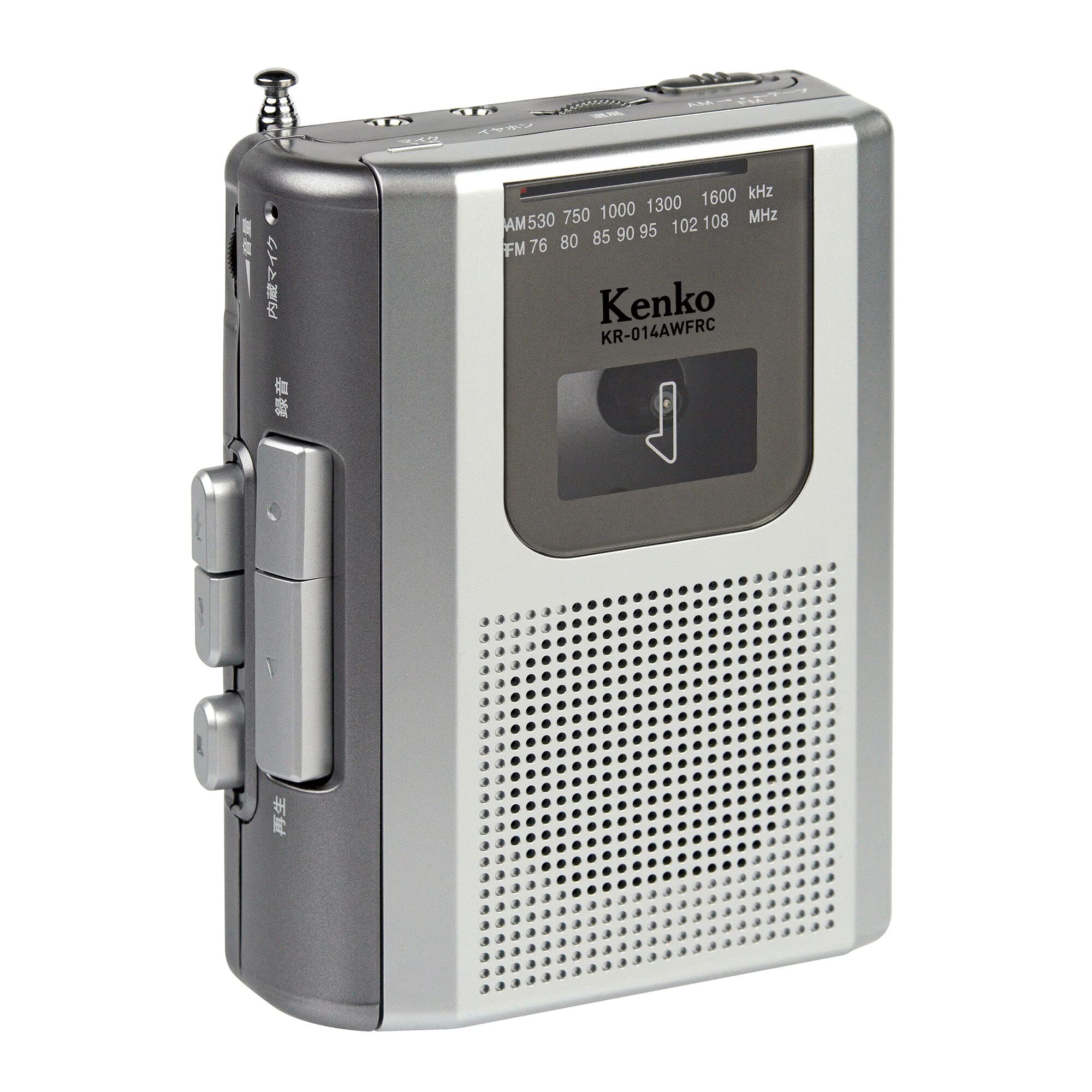 Kenko Radio Cassette Recorder Pouch Wide FM AA Battery External Microphone Silver KR-014AWFRCST Set, Compatible, Powered, Included, срібний
Kenko Radio Cassette Recorder Pouch Wide FM AA Battery External Microphone Silver KR-014AWFRCST Set, Compatible, Powered, Included, срібний