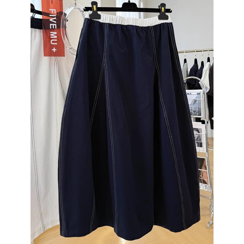 Korean High-Waisted A-Line Cargo Midi Skirt for Women, Summer Over-the-Knee Skirt Large темно-синього кольору
Korean High-Waisted A-Line Cargo Midi Skirt for Women, Summer Over-the-Knee Skirt Large темно-синього кольору