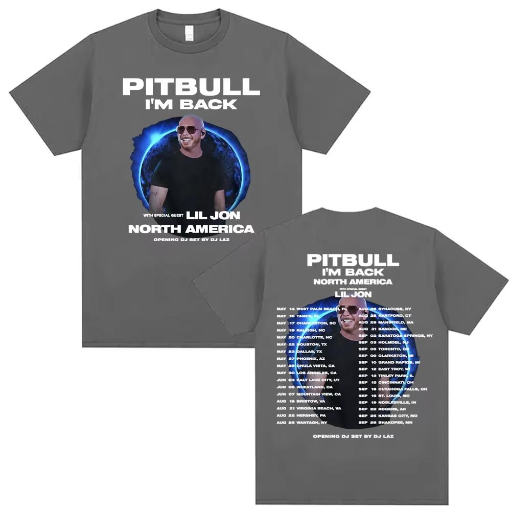 Pitbull Im Back Tour 2026 North America Concert T Shirt Unisexs Women Fashion Hip Hop Pop Music Tshirts Cotton Tshirt 4XL
Pitbull Im Back Tour 2026 North America Concert T Shirt Unisexs Women Fashion Hip Hop Pop Music Tshirts Cotton Tshirt 4XL