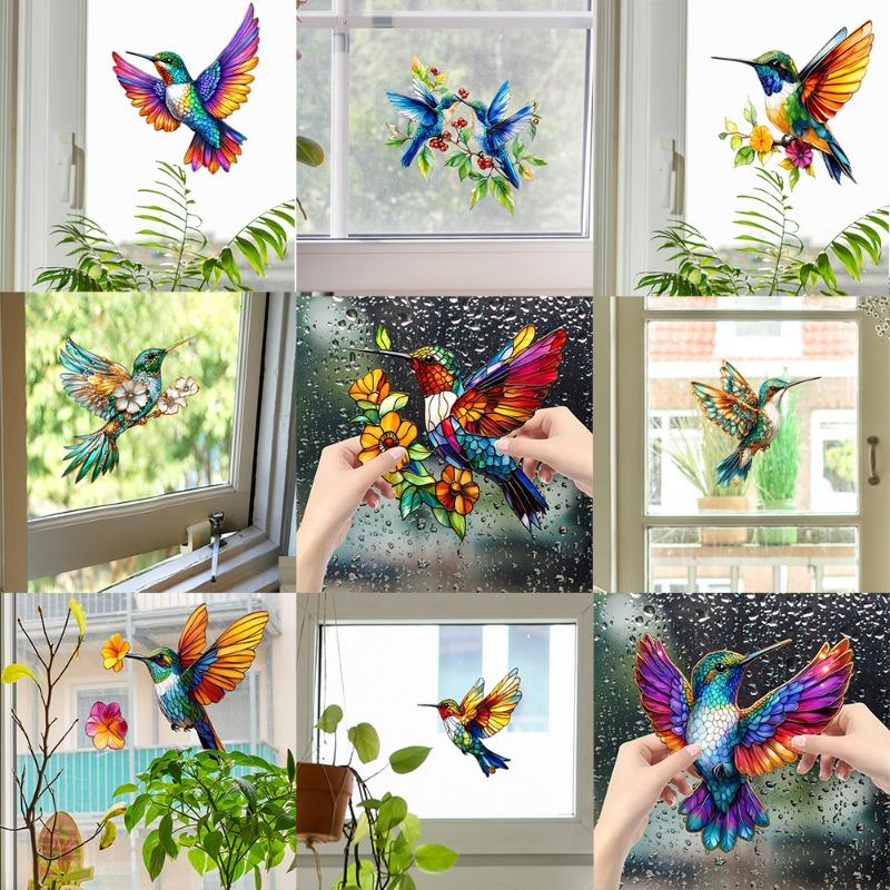 Painted Bird Home Balcony Glass Window Beautification and Decoration Electrostatic Uv Window Stickers Without Back Adhesive 23*23CM/fun-JD068
Painted Bird Home Balcony Glass Window Beautification and Decoration Electrostatic Uv Window Stickers Without Back Adhesive 23*23CM/fun-JD068