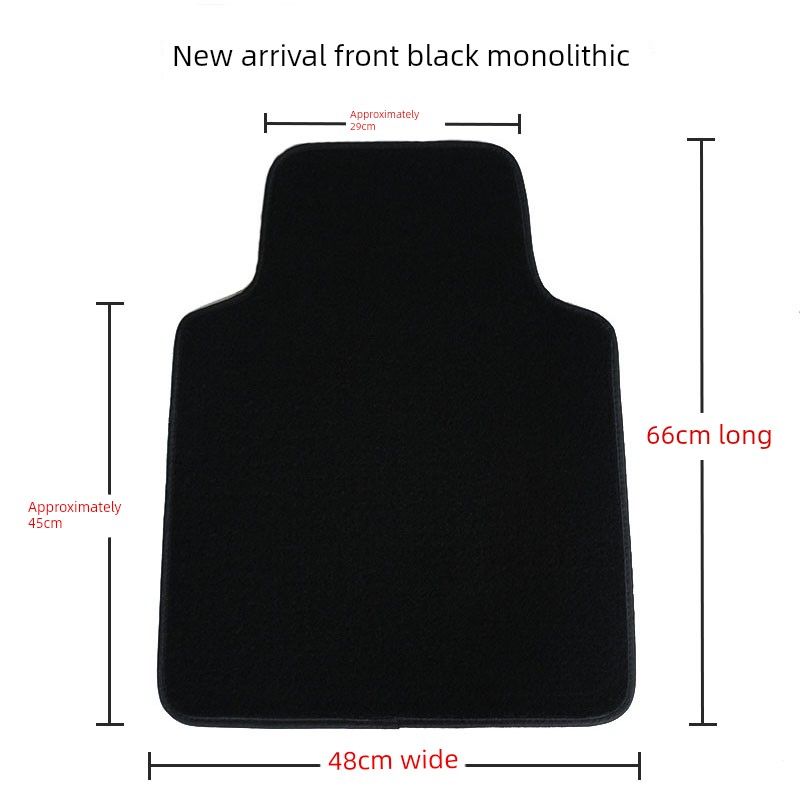 Car Floor Mat, Velvet Surface, Single-Piece Driver s Mat, Full Surround Upper Protection Pad, Non-Slip, Wear-Resistant Tpe Upper Mat New Black Front Piece (Accordion Throttle)
Car Floor Mat, Velvet Surface, Single-Piece Driver s Mat, Full Surround Upper Protection Pad, Non-Slip, Wear-Resistant Tpe Upper Mat New Black Front Piece (Accordion Throttle)