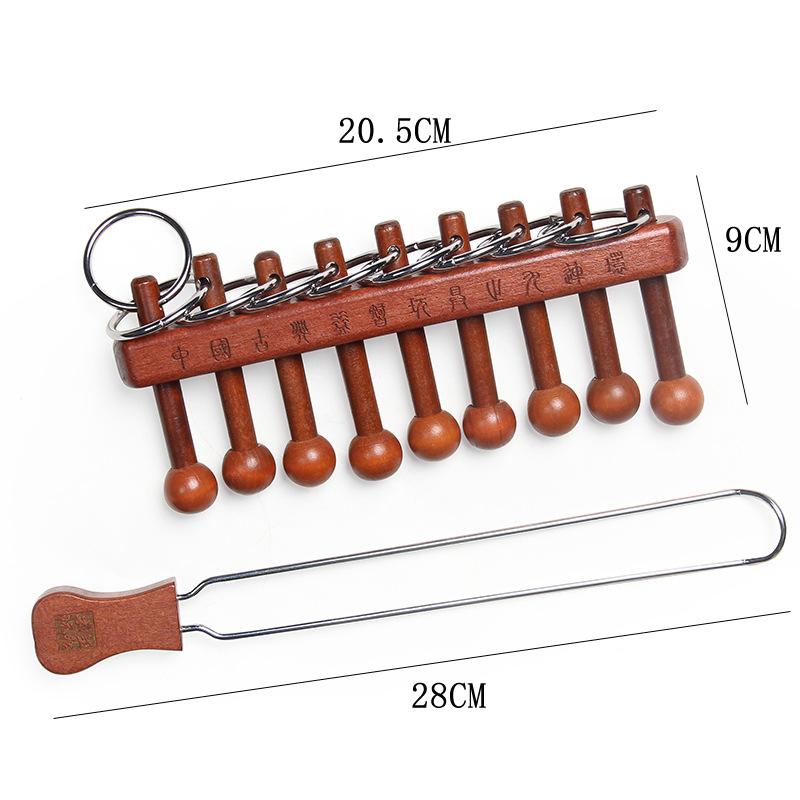 Chinese Nine Linked Rings Puzzle Brain Teaser IQ Test Disentanglement Iron Link Unlock Interlock Game Intelligence Toys
Chinese Nine Linked Rings Puzzle Brain Teaser IQ Test Disentanglement Iron Link Unlock Interlock Game Intelligence Toys