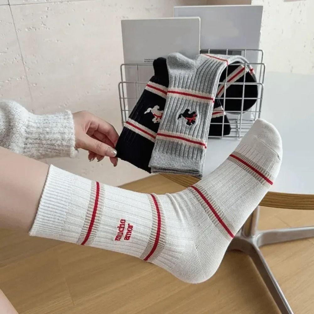 Embroidery Tube Socks Women Cartoon Cotton Short Socks Breathable Dog Mid-Calf Sock Sports StyleD 3Pairs
Embroidery Tube Socks Women Cartoon Cotton Short Socks Breathable Dog Mid-Calf Sock Sports StyleD 3Pairs