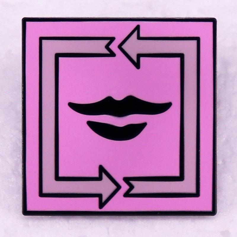 JoJo s Bizarre Adventure Stone Ocean Hermes Kiss Badge
JoJo s Bizarre Adventure Stone Ocean Hermes Kiss Badge