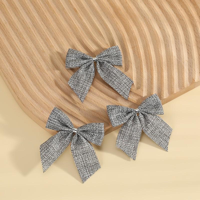 Hongyue Red Black Green Plaid Christmas Bow - Imitation Linen Tree Wreath Decor 6*7 cm
Hongyue Red Black Green Plaid Christmas Bow - Imitation Linen Tree Wreath Decor 6*7 cm