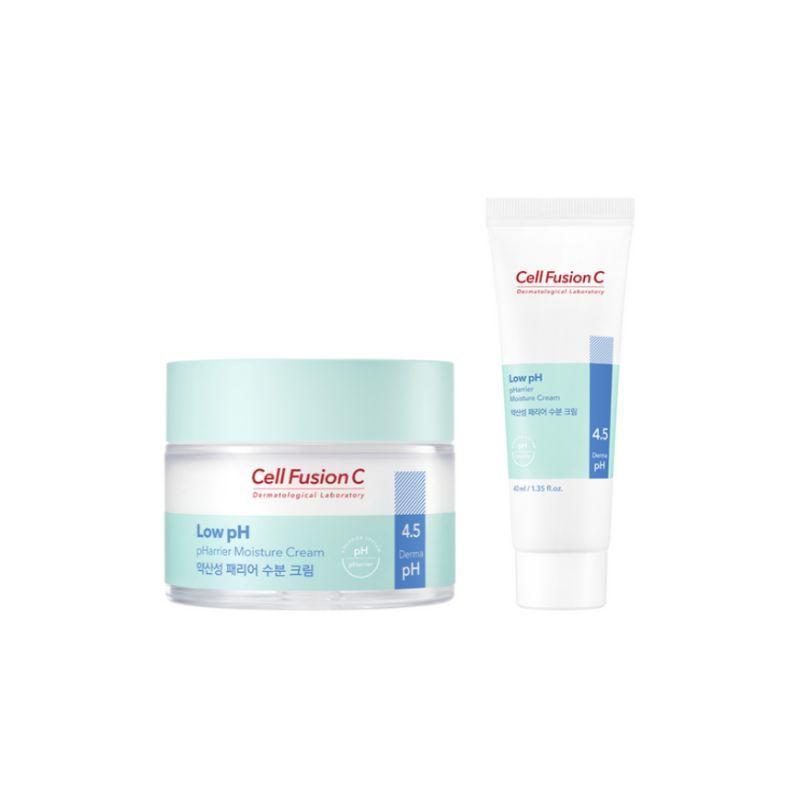 Cell Fusion C Low pH pHarrier Moisture Cream Special Set (80ml + 40ml) - 100-Hour Deep Hydration & Barrier Care
Cell Fusion C Low pH pHarrier Moisture Cream Special Set (80ml + 40ml) - 100-Hour Deep Hydration & Barrier Care