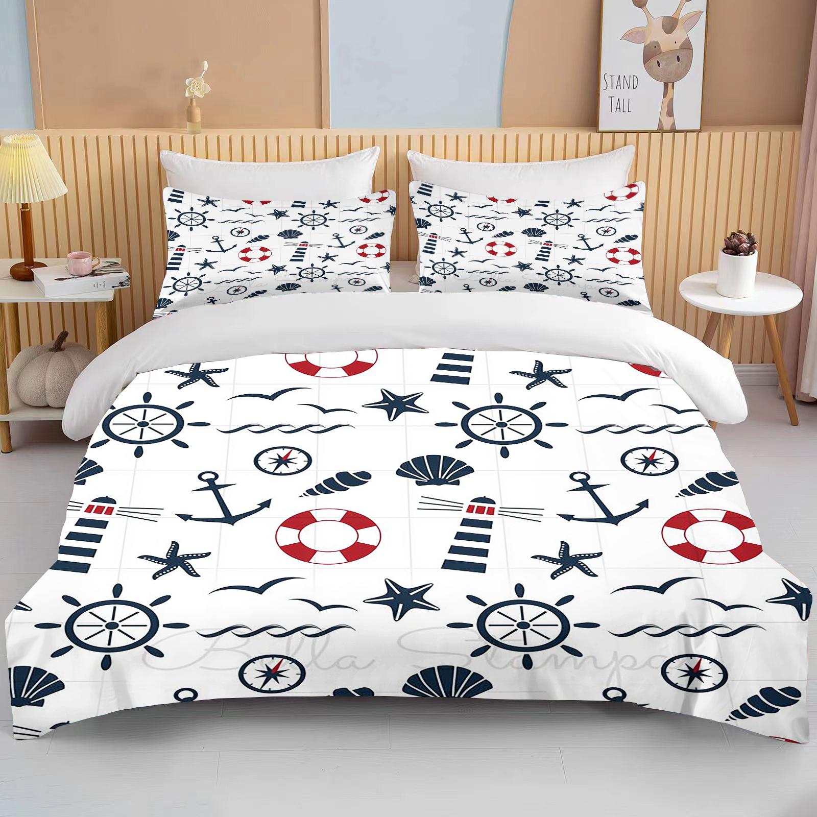 10 Sizes Marine Anchor Pattern Duvet Cover Set Bedding Set Ultra Soft Quilt Cover And Pillowcases For Kids Teens Boys Bedroom EU single(135x200cm)
10 Sizes Marine Anchor Pattern Duvet Cover Set Bedding Set Ultra Soft Quilt Cover And Pillowcases For Kids Teens Boys Bedroom EU single(135x200cm)
