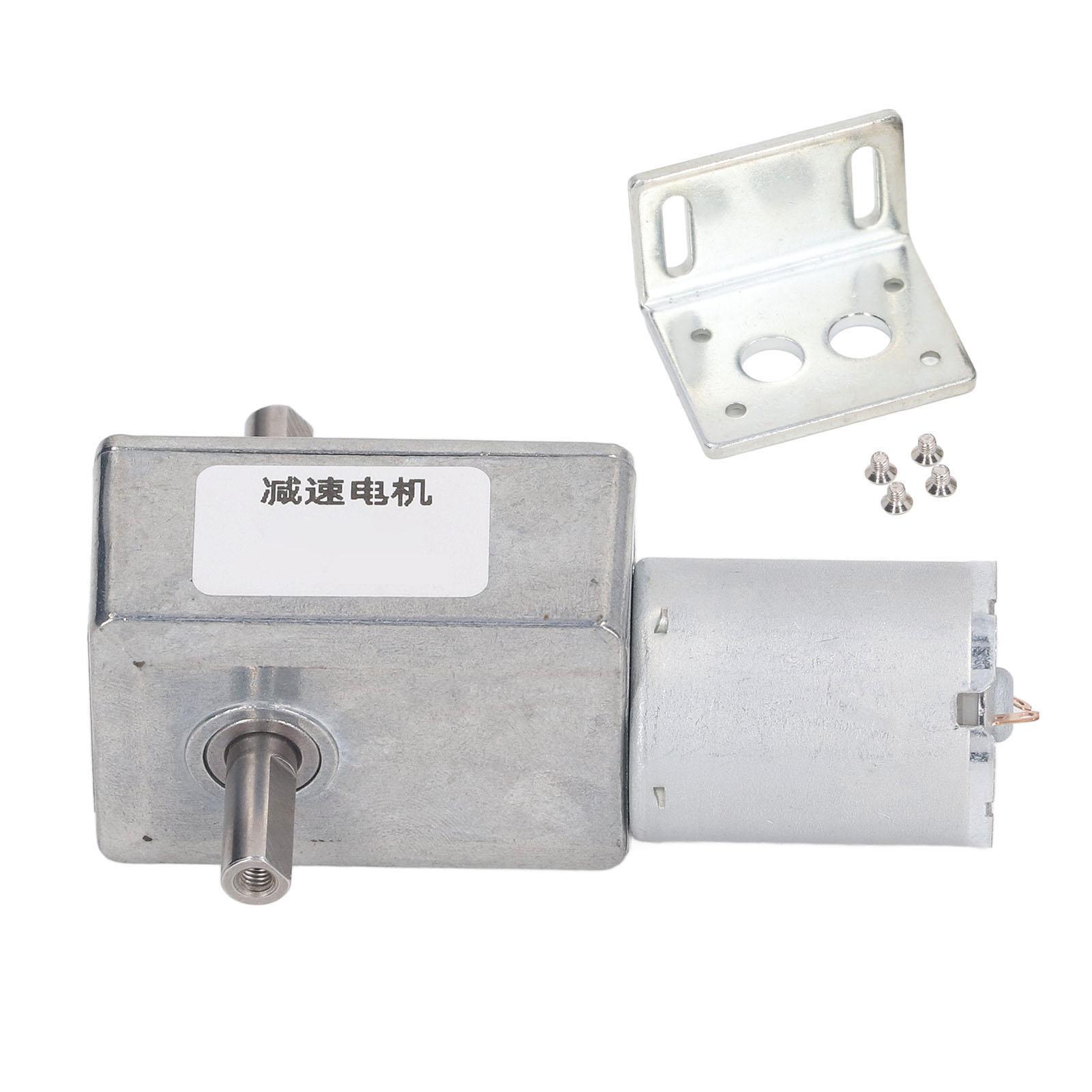 Worm Gear Motor 12mm Double Shaft Self Locking Reversible High Torsion Worm Speed Reduction Motor
Worm Gear Motor 12mm Double Shaft Self Locking Reversible High Torsion Worm Speed Reduction Motor