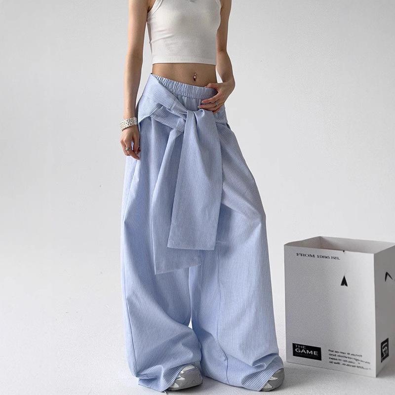 Women s Striped Casual Wide-Leg Pants with Waistband – 2025 Spring/Autumn Collection Large
Women s Striped Casual Wide-Leg Pants with Waistband – 2025 Spring/Autumn Collection Large