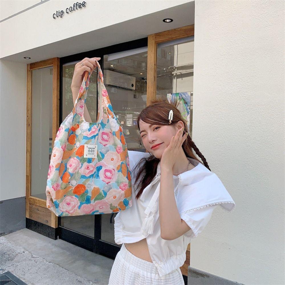 Flower Women s Shoulder Bag Large Capacity Printing Handbag Temperament Sweet Canvas Bag Female
Flower Women s Shoulder Bag Large Capacity Printing Handbag Temperament Sweet Canvas Bag Female