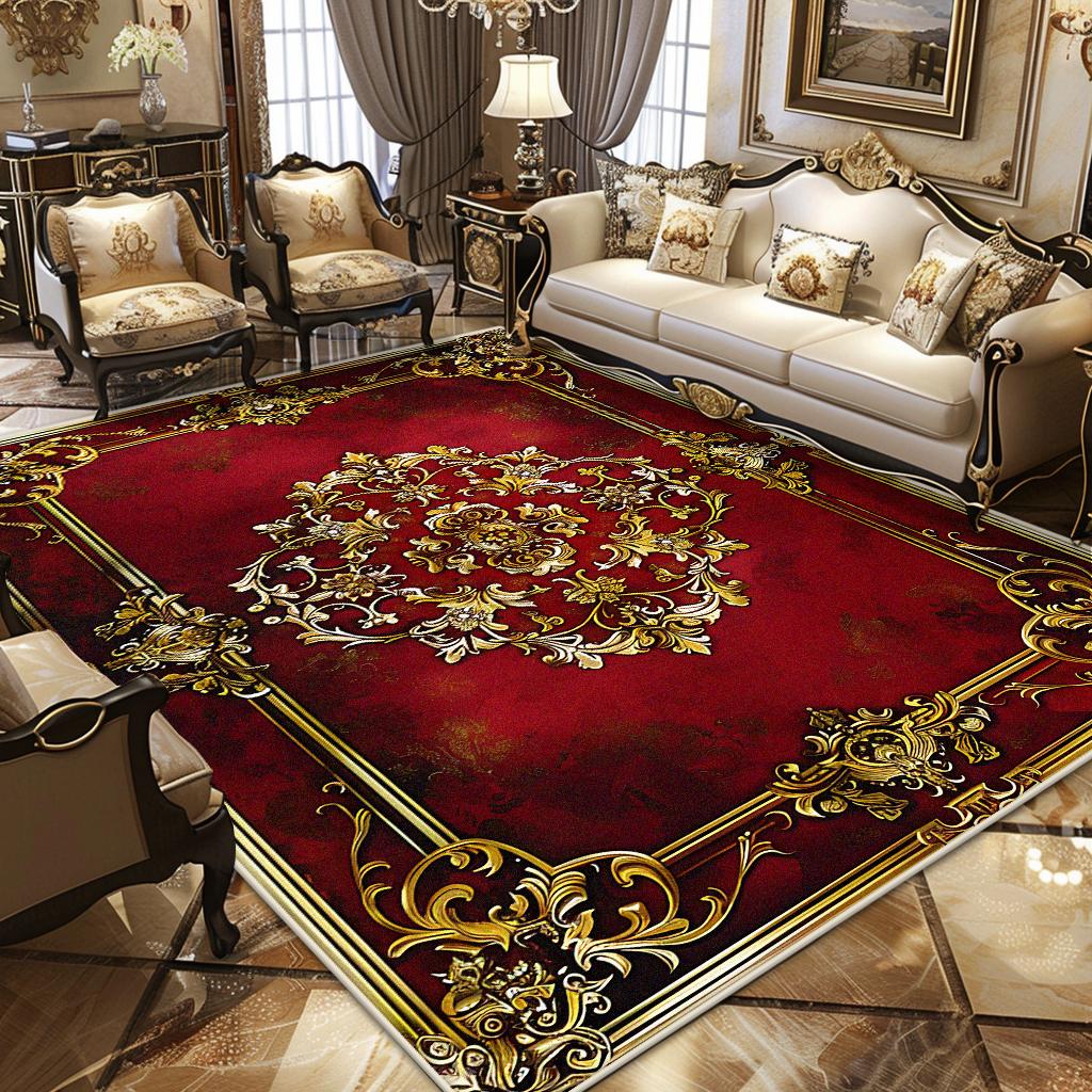 Розкішний Перський Ретро Килим Європейська Декорація Легко Чиститься Нековзкий Килим Великих Розмірів для Вітальні Спальні Гардеробної Миється М який Килимок 100*160cm
Розкішний Перський Ретро Килим Європейська Декорація Легко Чиститься Нековзкий Килим Великих Розмірів для Вітальні Спальні Гардеробної Миється М який Килимок 100*160cm