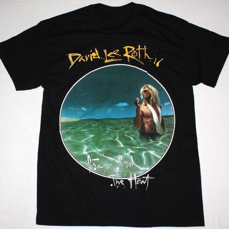 David Lee Roth Crazy From The Heat Cotton Black All Size T Shirt Unisex T-Shirt S
David Lee Roth Crazy From The Heat Cotton Black All Size T Shirt Unisex T-Shirt S