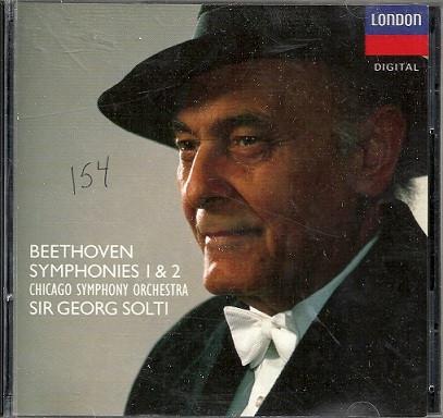 CD LUDWIG VAN BEETHOVEN - CHICAGO SYMP - Symphonies 1 & 2 4303202 London Records 1990 US Classical Used
CD LUDWIG VAN BEETHOVEN - CHICAGO SYMP - Symphonies 1 & 2 4303202 London Records 1990 US Classical Used